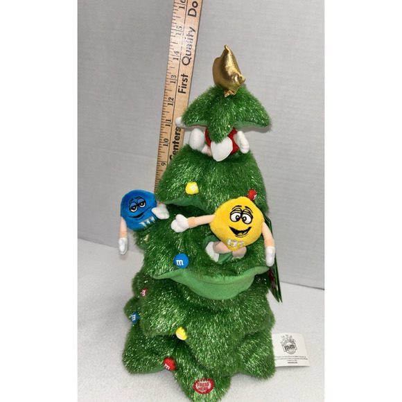 M&M Animated Christmas Tree “Rockin’ Around The Christmas Tree” Santas Best - Picture 1 of 8